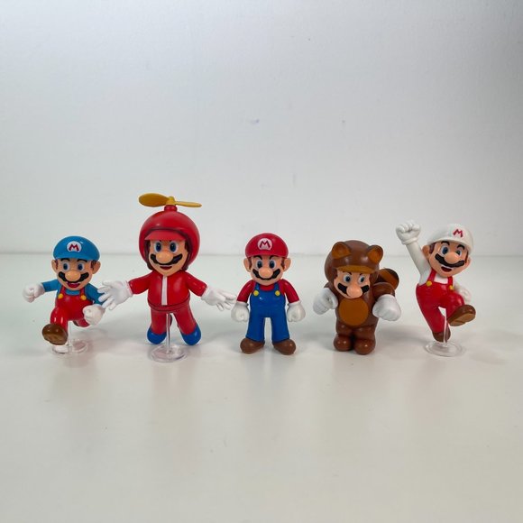 Super Mario 2.5 Inch Figures 5 Pack and Boo Multi-Pack - Picture 3 of 3